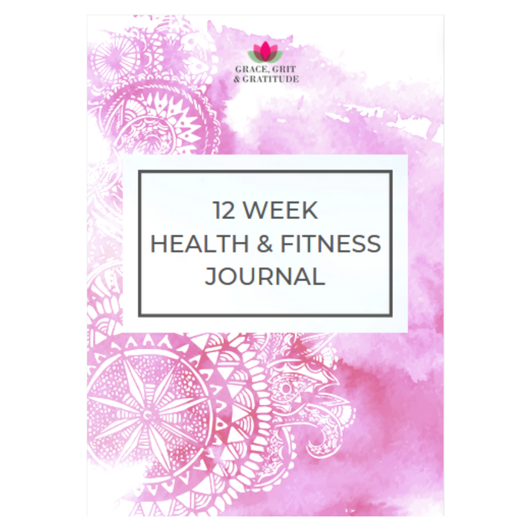 12 Week Health & Fitness Journal Kit [A4 printable]
